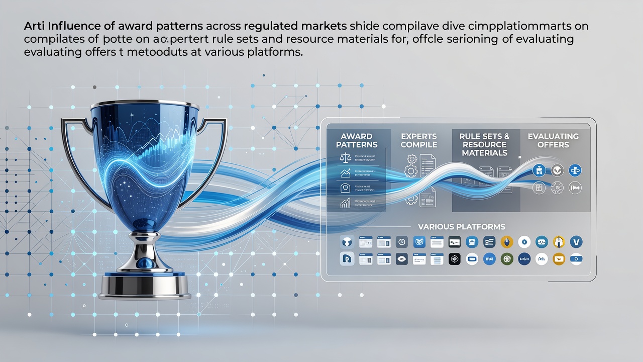 Visual representation of award patterns and regulatory frameworks across global markets