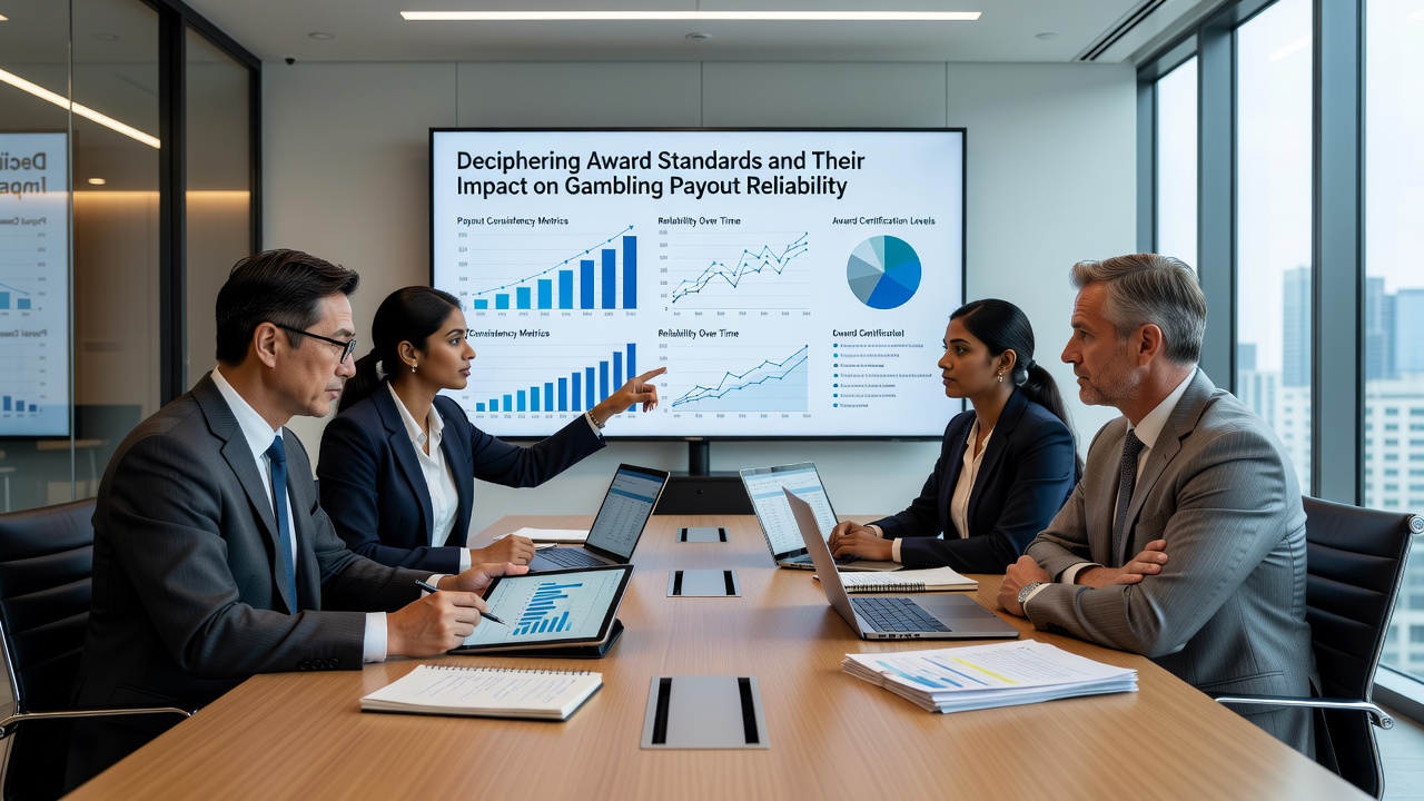 Detailed view of payout verification processes tied to industry awards