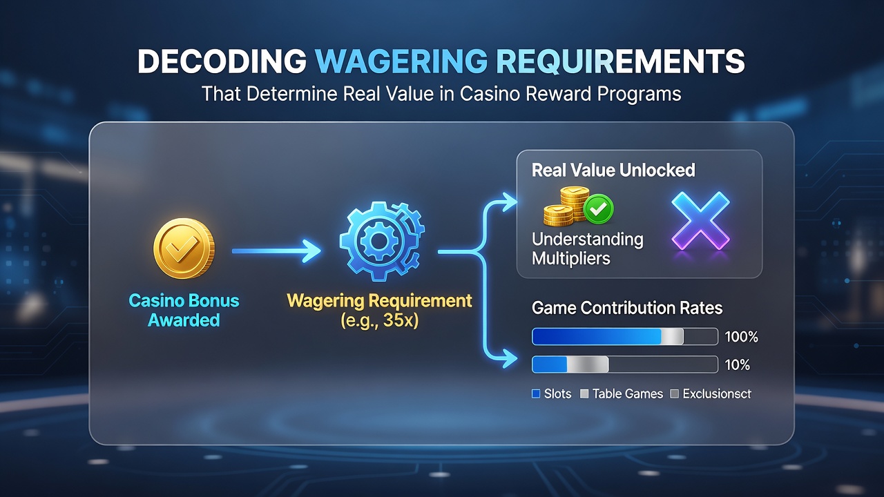 Chart comparing effective wagering loads across slot machines versus table games under typical casino reward program rules