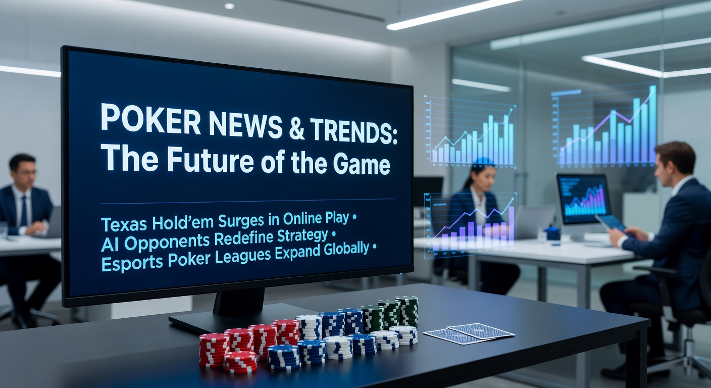 Clemen Deng hoists the trophy after winning Event #2 at the 2026 U.S. Poker Open, surrounded by chips and the PokerGO Studio backdrop in Las Vegas