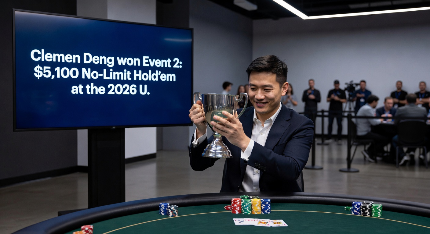 Final table action at the 2026 U.S. Poker Open Event #2, showing players locked in concentration amid stacks of high-denomination chips at PokerGO Studio