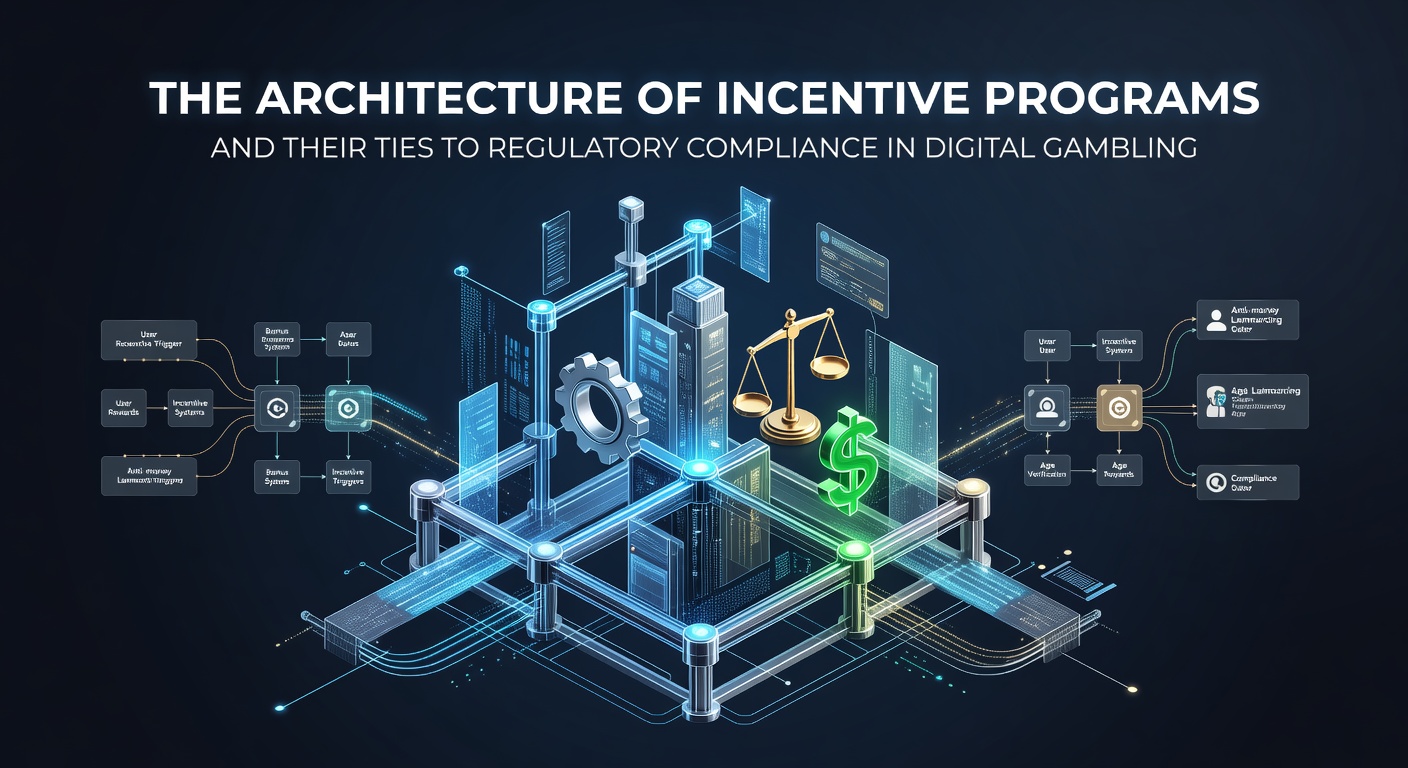 Diagram showing layered structure of incentive programs integrated with compliance controls in digital gambling platforms